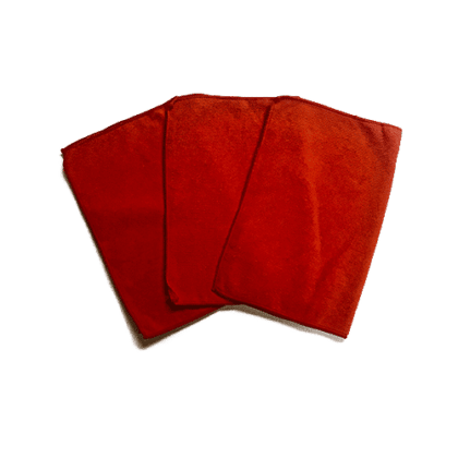 Red MicroFiber Towels